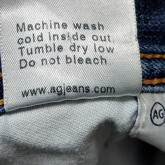 AG Adriano Goldschmied Jeans Mens 34x34 Blue Matchbox Slim Straight Actual 34X29 - Picture 15 of 16